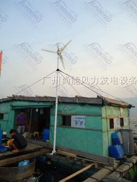 供應魚排風力發電系統,海上風力發電機系統